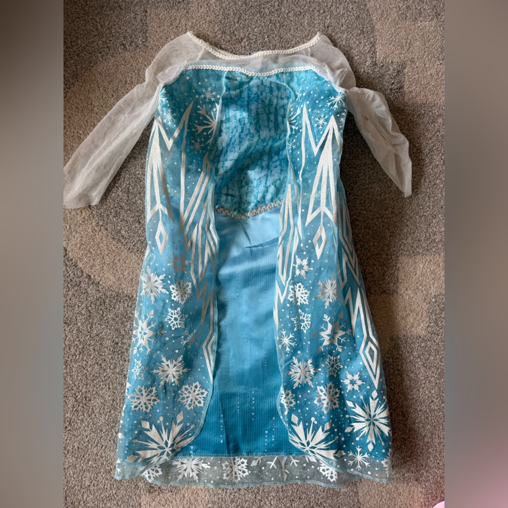 Princess Elsa Costume with Cape